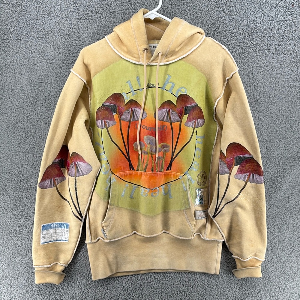 Advisory Board Crystals Fungi Hoodie‎ Enoki Heal Men Sz SM